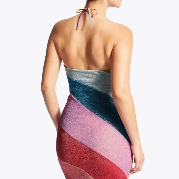 NWT Kurt Geiger London
Rainbow stripe mini dress - Picture 6 of 7